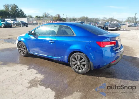 2012 Kia Forte Koup Sx z USA, uszkodzony, nr VIN KNAFW6A35C5516752